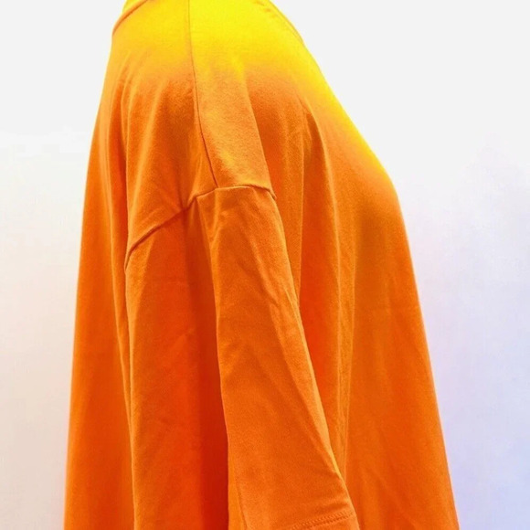 NWT TEK GEAR Women Short Sleeve Crew Neck On the Go Gear Orange Shirt Plus Sz 1X - Picture 7 of 12